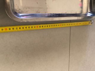 Bandeja de aluminio  55 x 40 cms para horno