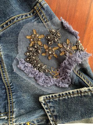 Cazadora denim Zara 