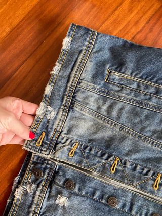 Cazadora denim Zara 
