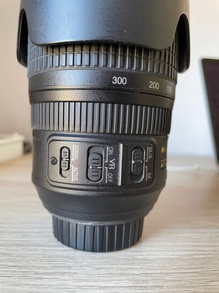 Nikkor 70-300 Vr + polarizador