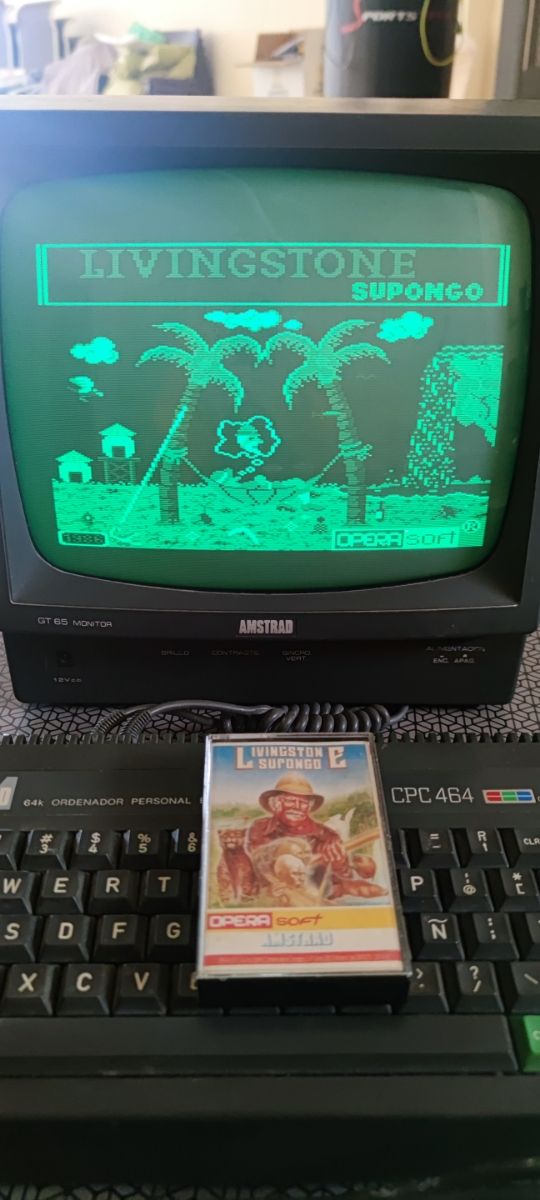 Pack juegos Amstrad Livingstone supongo 1 y 2