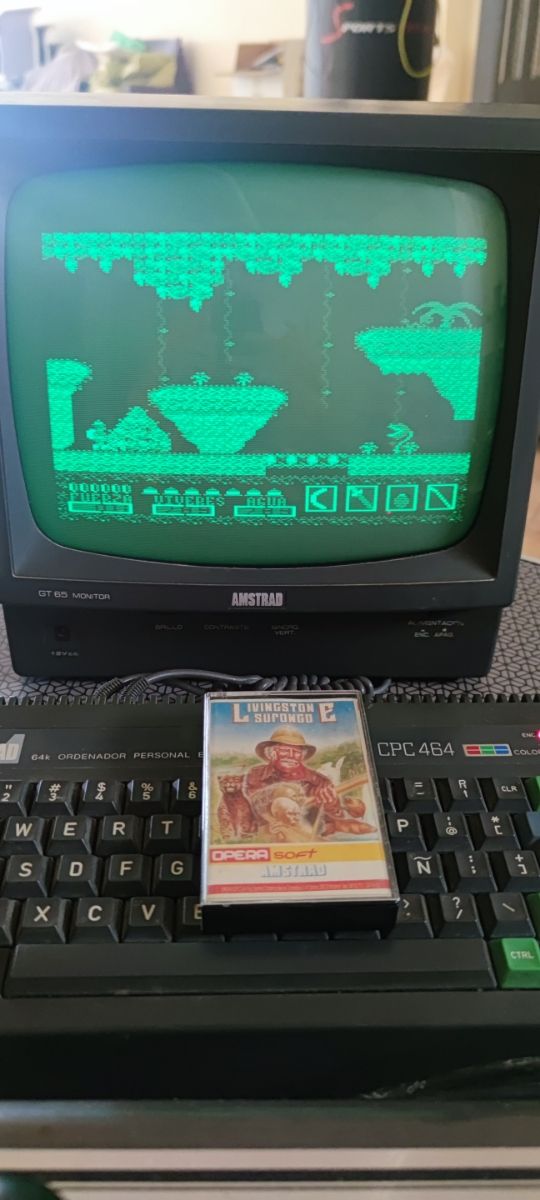 Pack juegos Amstrad Livingstone supongo 1 y 2