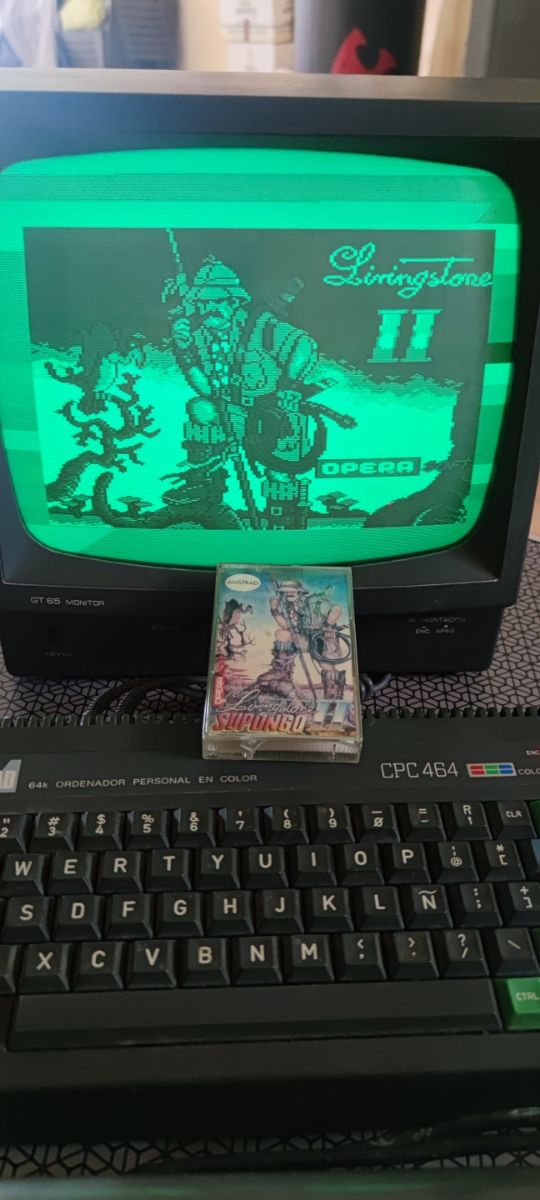 Pack juegos Amstrad Livingstone supongo 1 y 2