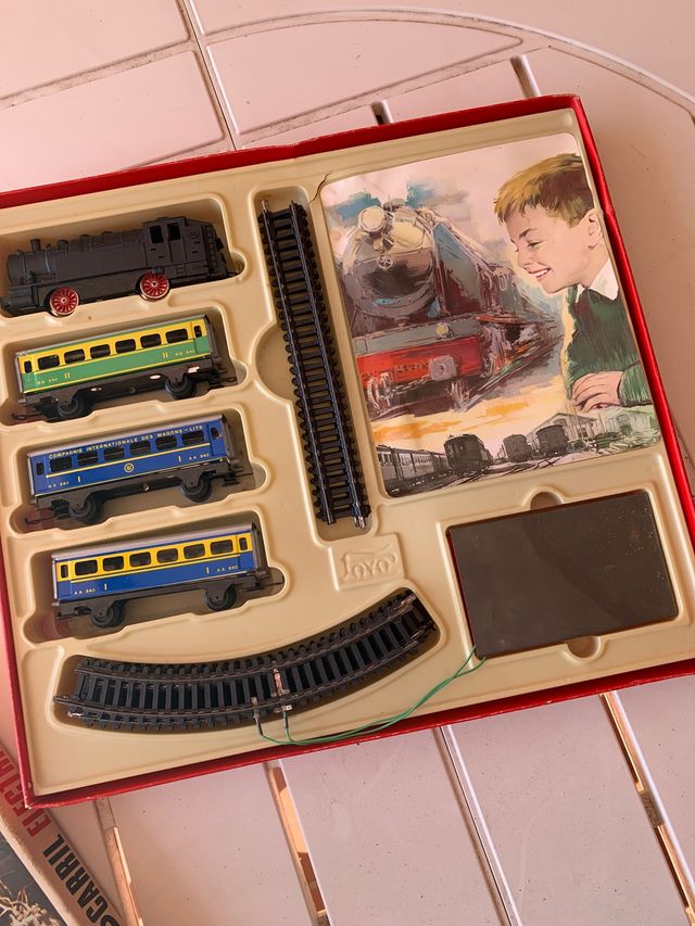 Train électrique Jouet Paya HO, Année 1967, Occasion