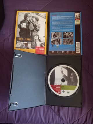 3 DVDs Los Años del No-Do