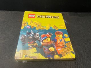 Libro in acciaio, scatola metallica, gioco Lego