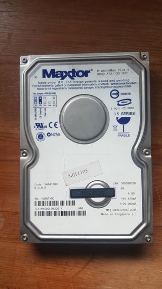 Maxtor 80GB Diamond Max Plus 9