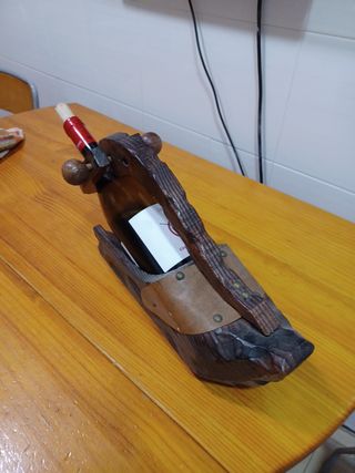 BOTELLERO DE MADERA