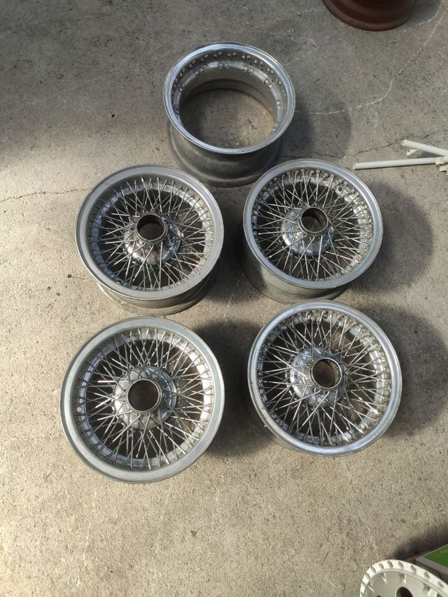 4 llantas borranni 7x14 ferrari