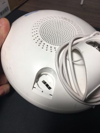 Despertador / radio con luz