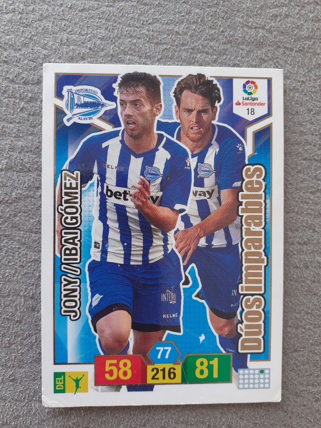 Cromo Duos Imparables año 18/19