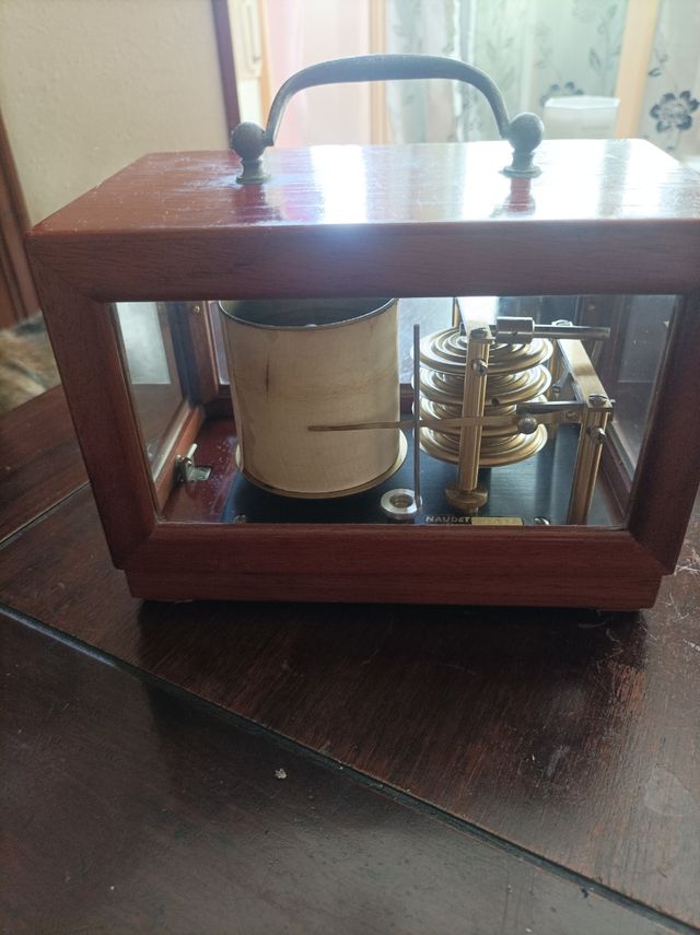 Barometro NAUDET, barografo nautico.