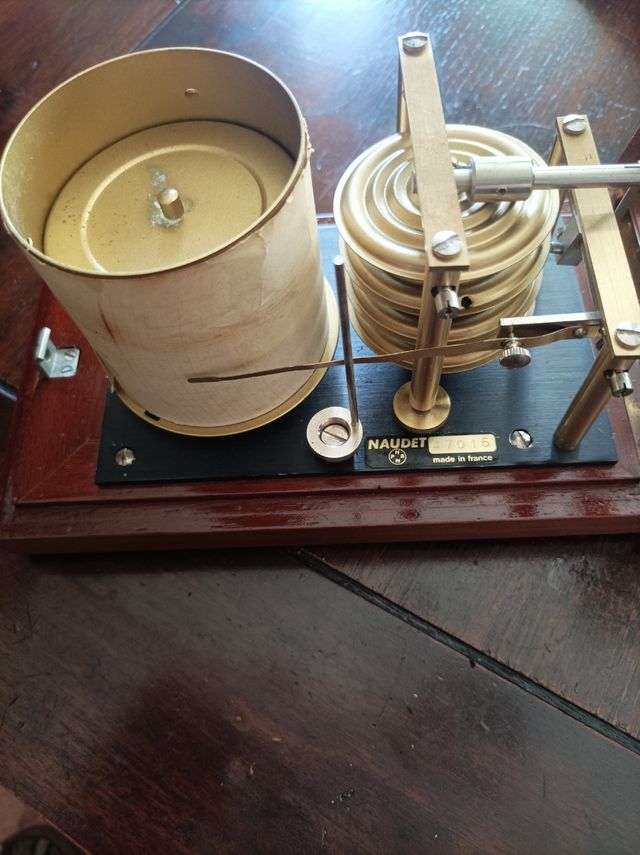 Barometro NAUDET, barografo nautico.
