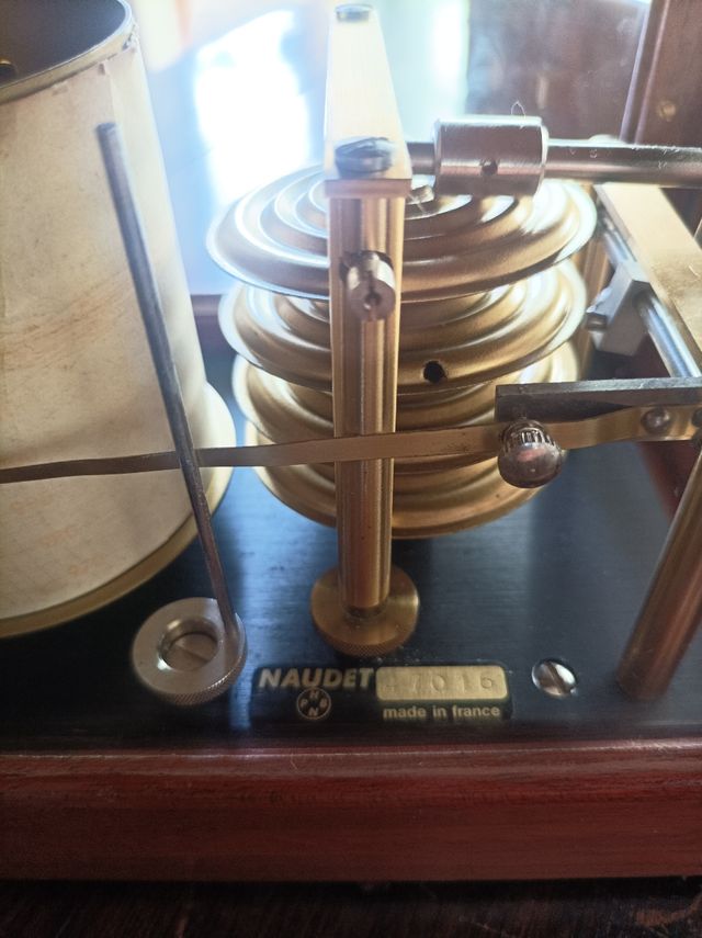 Barometro NAUDET, barografo nautico.