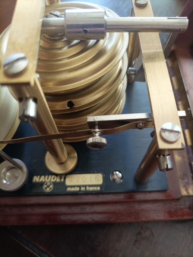 Barometro NAUDET, barografo nautico.