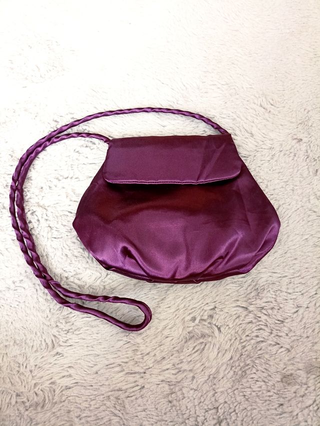 borsetta a tracolla viola Lancome