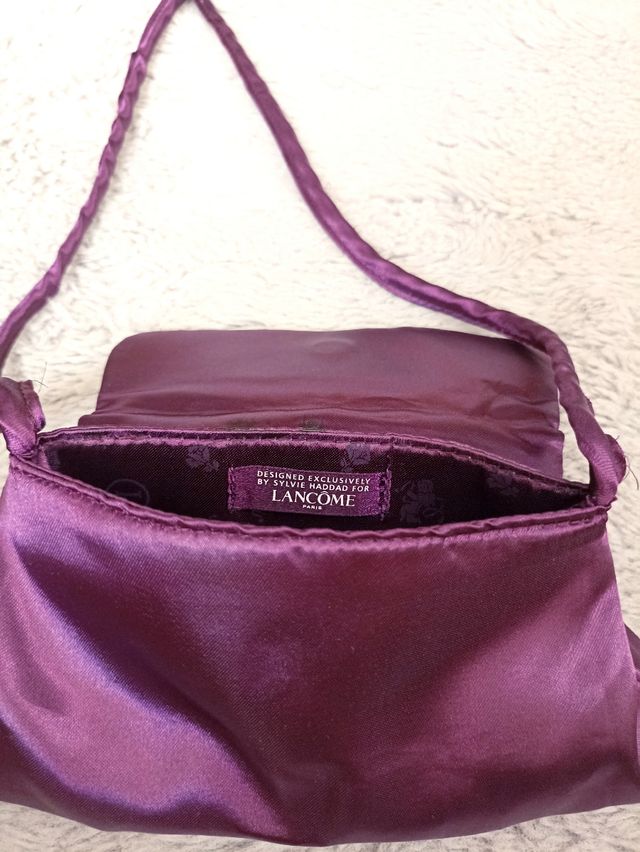 borsetta a tracolla viola Lancome