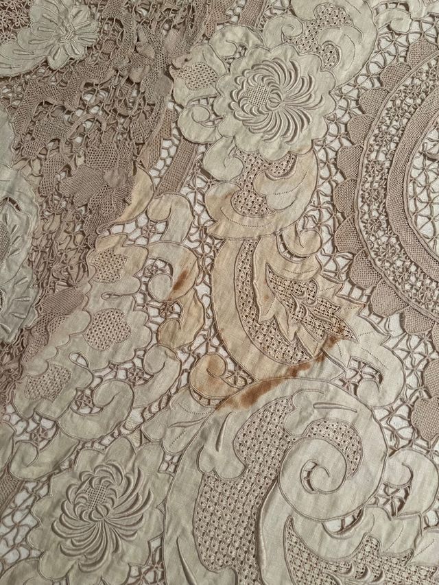 COLCHA ENCAJE VENECIANO