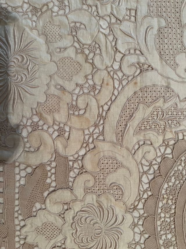 COLCHA ENCAJE VENECIANO