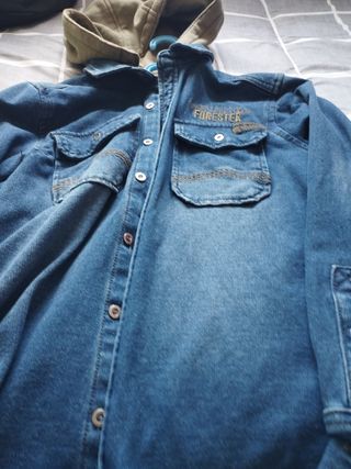 chaqueta tejana niño