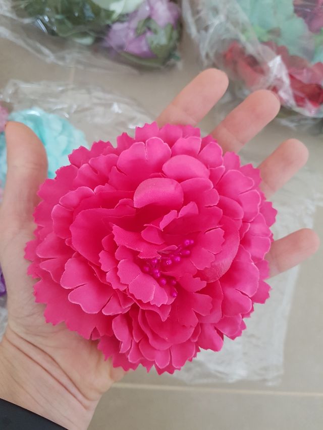 Mix de flores de tela