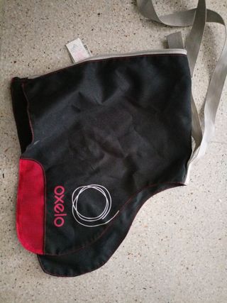 patines bota negros decathlon con bolsa