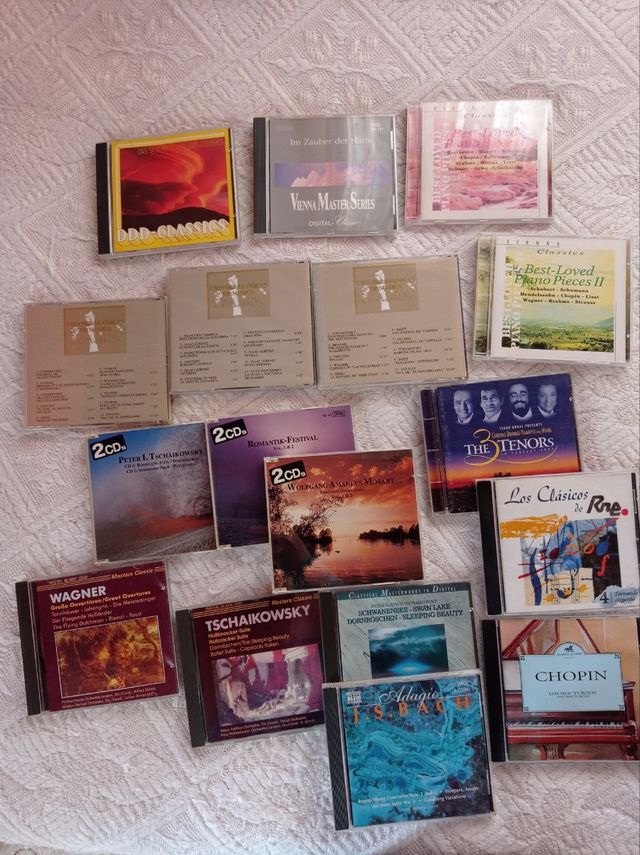 Lote 20 CDs de música clasica