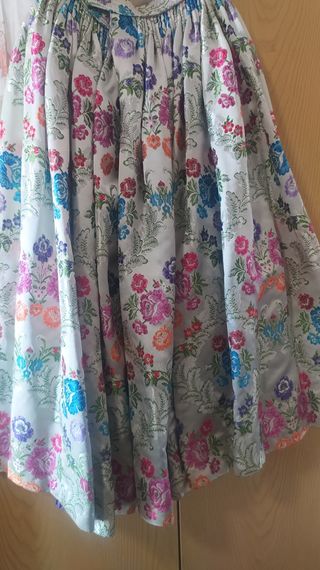 TRAJE DE FALLERA NIÑA 6-8 AÑOS