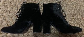 Botas Marypaz terciopelo como nuevas (Negociable)