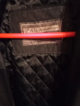 chaqueta negra XL. zara  hombre. oferta