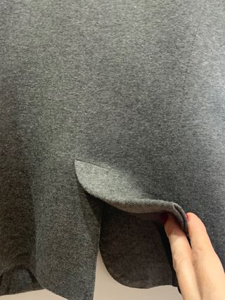 Blazer Gris Algodón Zara