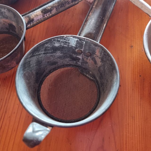 lote utensilios pastelería vintage