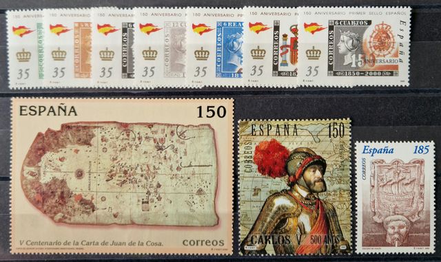 Sellos procedentes de HB Hojas Bloque y MINIPLIEGO