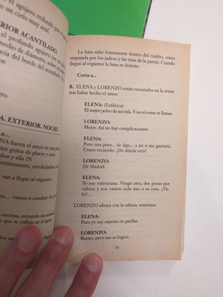 Guión de la película  Lucia y el sexo .