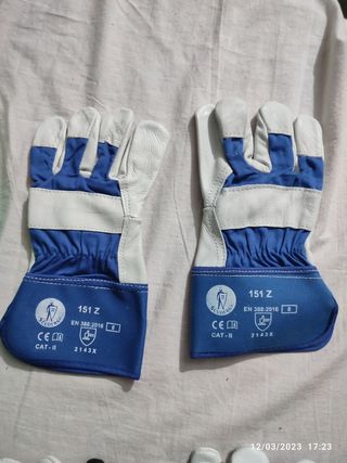 Guante de trabajo laboral Scurders talla 8