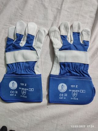 Guante de trabajo laboral Scurders talla 8