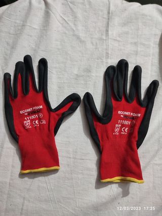Guante de trabajo laboral Juba talla 9