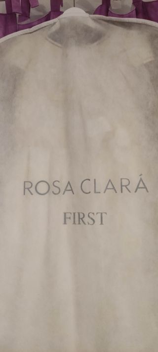 Vestido Primera Comunión Rosa Clará