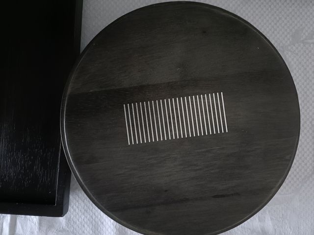 Conjunto de  2 bandejas,  1 caja con 6 posavasos