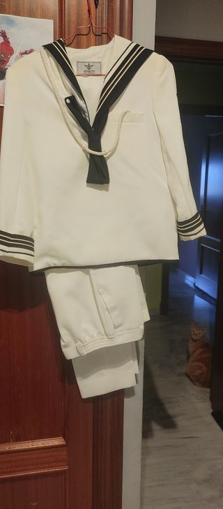 traje de comunión marinero