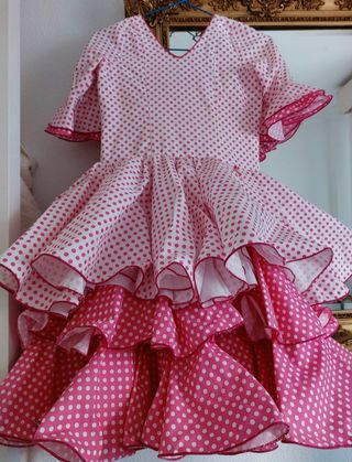 Traje flamenca niña