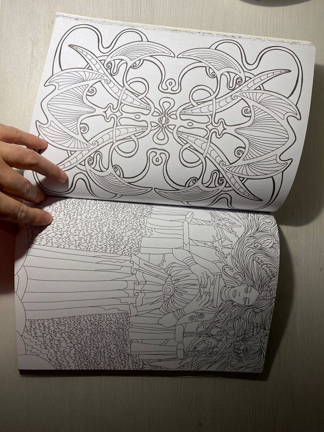 Libro nuevo para pintar: Diseños de Fantasía