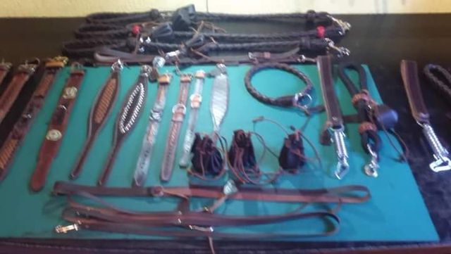 Collares y correas para perros .