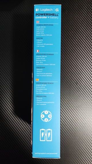 Logitech Powershell. Controller + Battery