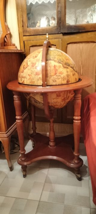 Bola del Mundo - Globo Terráqueo Vintage.