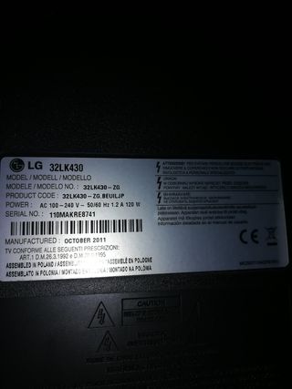 TV LG 32Lk430 Full HD