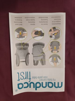 Mochila Portabebe Manduca First