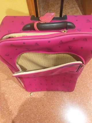 Maleta Caminatta roja mediana