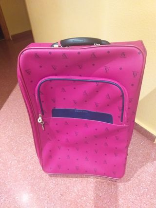 Maleta Caminatta roja mediana