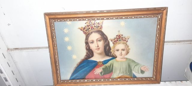 Cuadro De La Virgen María Auxiliadora
